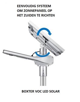 LED solar straatlantaarn armatuur Vocare Ledlight
