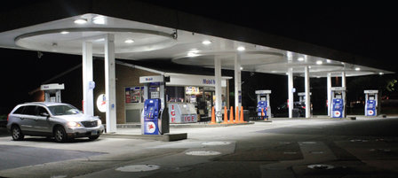 Vocare 80 watt LED inbouw schijnwerper voor luifels en tankstations bp