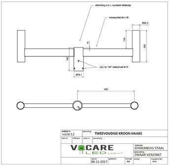 VOC-buisrek-staal-verzinkt-2voudig-buis-60mm-wielkroon