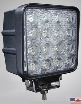 48 Watt LED work light 3950 lumen for for example tractor, forklift, truck 