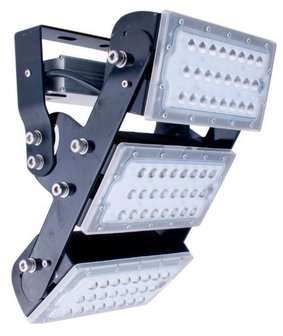 125W LED multihoek schijnwerper