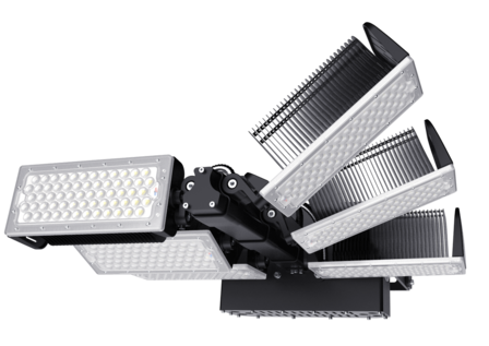 LED sportveldverlichting met verstelbare LED modules - Optimale lichtdistributie - 720W