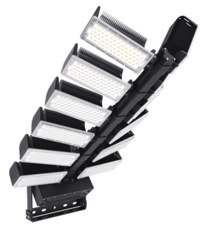 1440W LED Sportveld verlichting - Optimale lichtdistributie doormiddel van draaibare LED modules