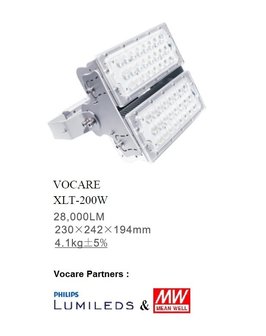VOC XLT 200W LED schijnwerper
