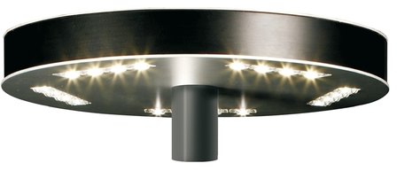 ROSA Lantaarnpaal VEGA LED BETA met armatuur VEGA LED, 60 watt voor winkelstraat, tuin en parkverlichting rond