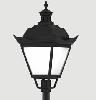 ROSA OS-11 LED Lantaarnpaal armatuur 38 watt tbv tuin & park  ROSA OS-11 LED Lantaarnpaal armatuur 38 watt tbv tuin & park