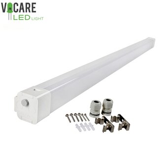 Koppelbare Tri-Proof LED-Leuchte 150 cm — Einstellbare Leistung & CCT Koppelbare Tri-Proof LED-Leuchte 150 cm — Einstellbare Leistung & CCT