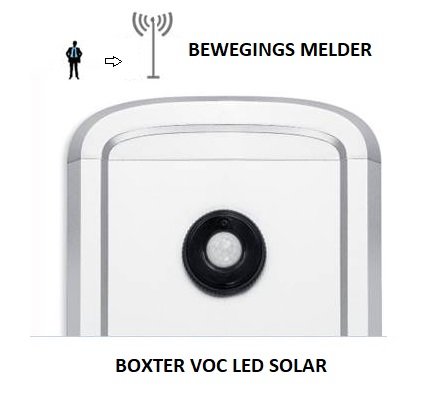 LED solar straatlantaarn armatuur Vocare Ledlight
