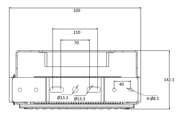 LED HIJSKRAAN GIEK VERLICHTING 300W 12>36VLED MAX VOC-AUTOMOTIVE  24VDC / 230VAC of 400VAC