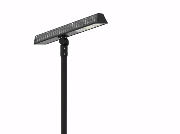 Monza - LED - Solar - Zonnepaneel - Lantaarnpaal- Verlichting - Duurzaam
