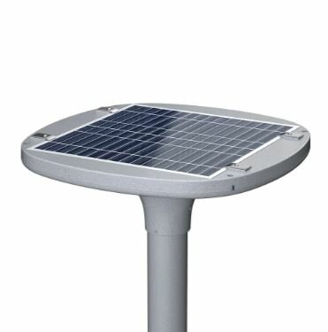 Weven Geelachtig gen ACTIE Solar Lantaarnpaal armatuur + zonnepaneel en afstandsbediening - LED  lampen partner