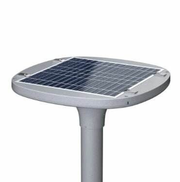 ACTION : LED-Solarmastleuchte + Solarpanel + Fernbedienung 4cel-maxilux 20W / 2400 Lumen