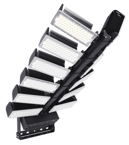 1440W LED Sportveld verlichting - Optimale lichtdistributie doormiddel van draaibare LED modules