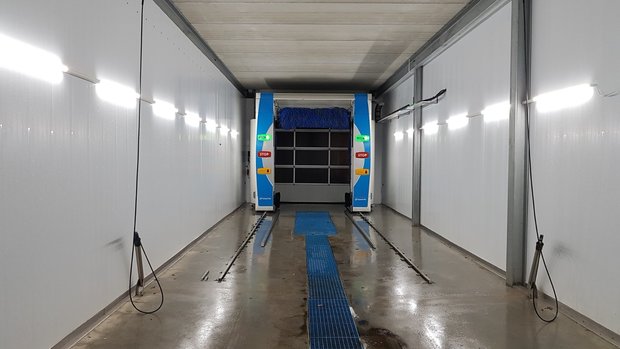 waterdicht LED TL in wasbox