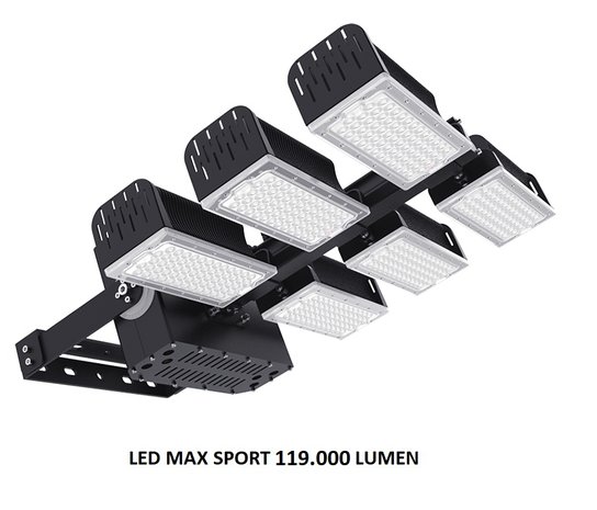 LED sportveld en terrein schijnwerper verlichting LED MAX-SPORT 119.000 Lumen 
