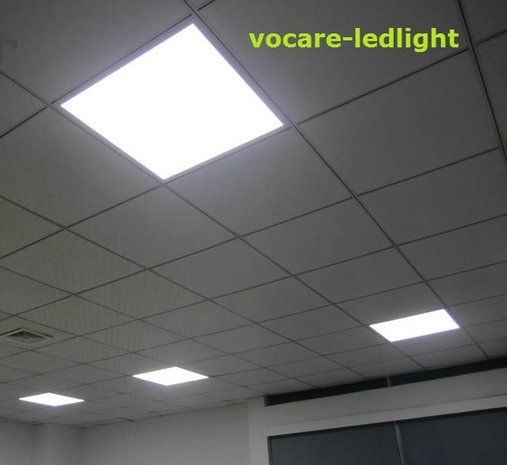 cent Stam land 60x60cm 36W 5000 Lumen LED paneel tbv systeemplafond verlichting, 40 watt  3200 Lumen - LED lampen partner