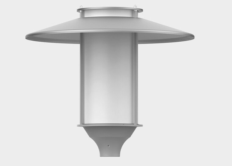rosa elba inox moderne led parkeerplaats tuin en park verlichting