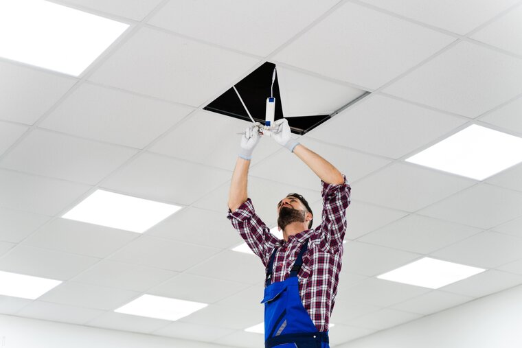 LED Panelen-systeemplafond-verlichting-Installatie
