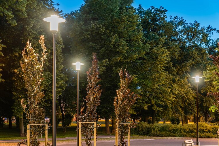 ROSA ELBA LED parkeerplaats tuin en park verlichting