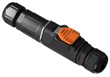 5 aderige connector snelkoppeling IP67 waterdicht 3 aderige kabel 0,5mm2 tot 4,0 mm2 Buitendiameter kabel 5 tot 13 mm