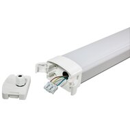 Koppelbare tri-proof LED lijnverlichting 150 cm – IP66 waterdicht, 60W, 6000K neutraal wit licht