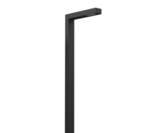 Complete LINE I LED lichtmastset met betonnen sokkel &ndash; vierkante lichtmast voor straat-, park- en terreinverlichting