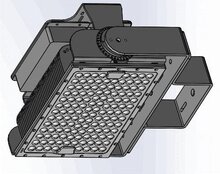 LED HIJSKRAAN GIEK VERLICHTING RVS 300W 12&gt;36VLED MAX VOC-AUTOMOTIVE 230VAC of 400VAC