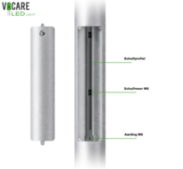 Onderhoudsdeur in lichtmast van 5 meter