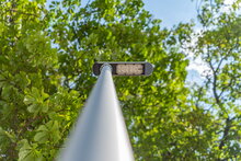 LED Straatverlichting op lantaarnpaal projectfoto