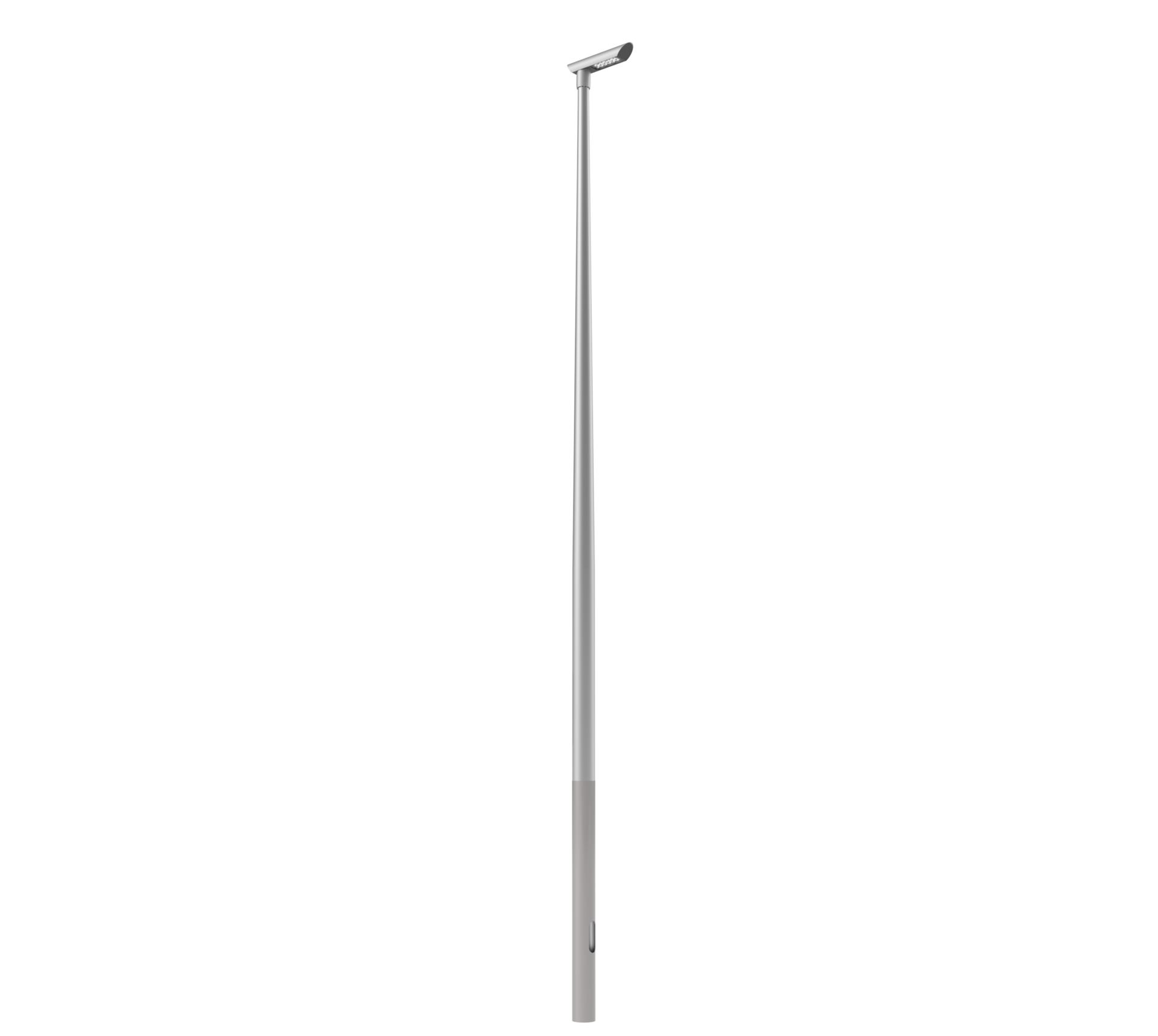 4 Meter lantaarnpaal inclusief LED armatuur