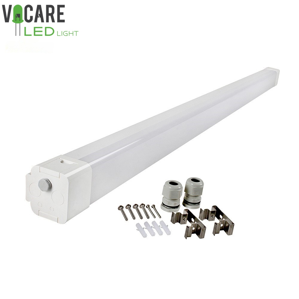 Koppelbare Tri-Proof LED-Leuchte 150 cm — Einstellbare Leistung & CCT