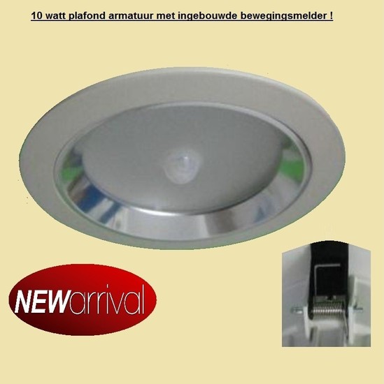 LED inbouw plafondlamp 10 met INGEBOUWDE - LED lampen partner