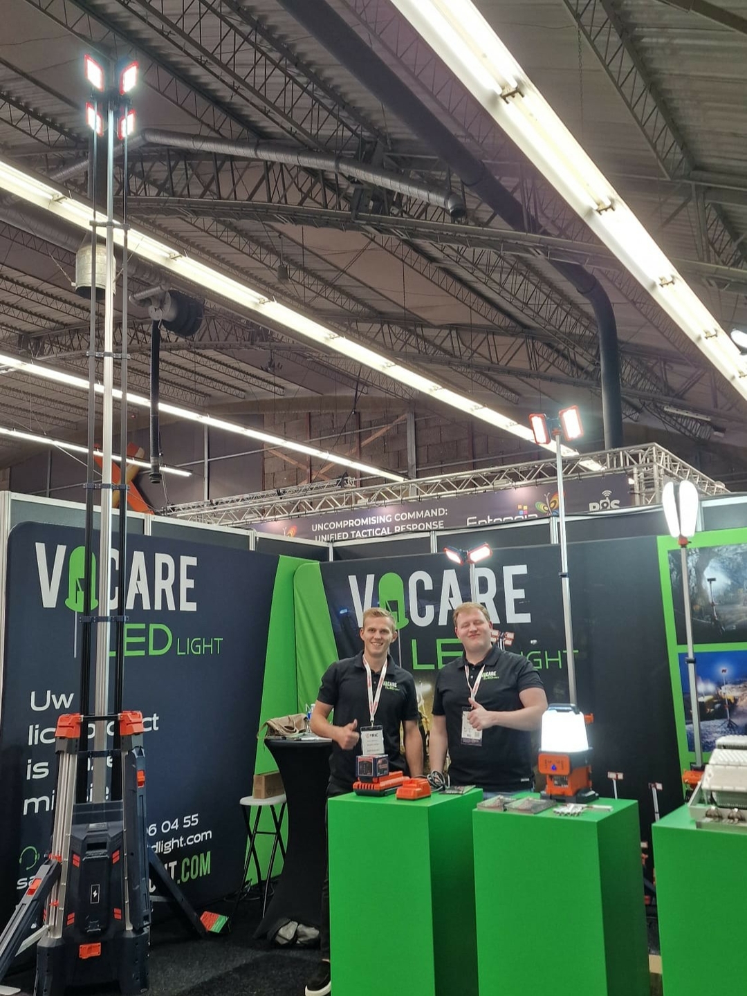 stand eric exposition mobile led lighting