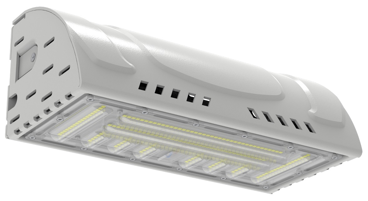 Minder herder Bestuiver GEVEL EN BEDRIJFSHAL VERLICHTING MET LICHTSENSOR LED 100W / 15.000 Lumen  verlichting voor gevel overhead-deur en terrein bewaking. Dit armatuur  geeft een breed licht langs de gevel en verlichting naar - LED