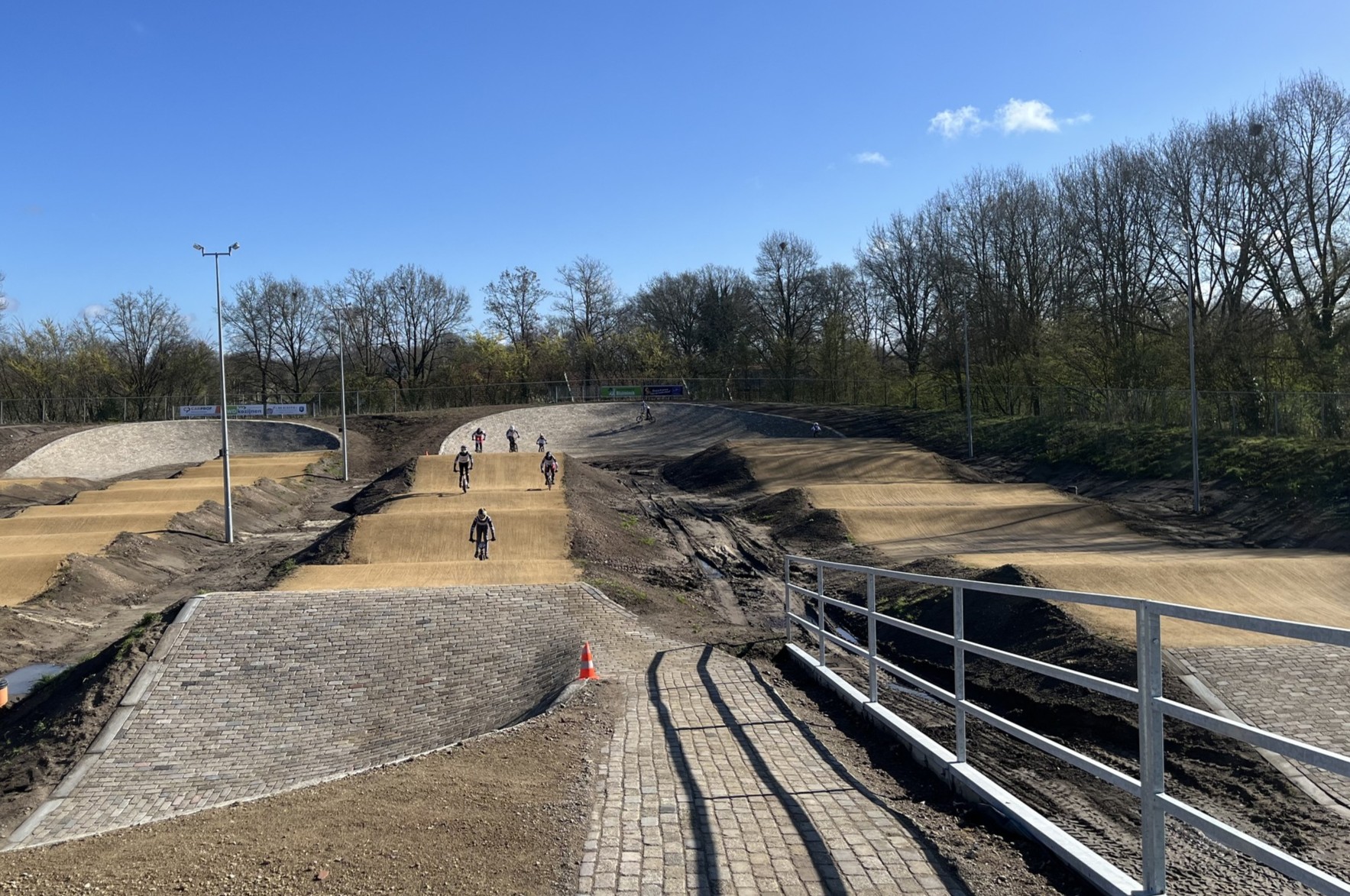 fietscrossclub bmx cyclocross sportveldverlichting sports lighting