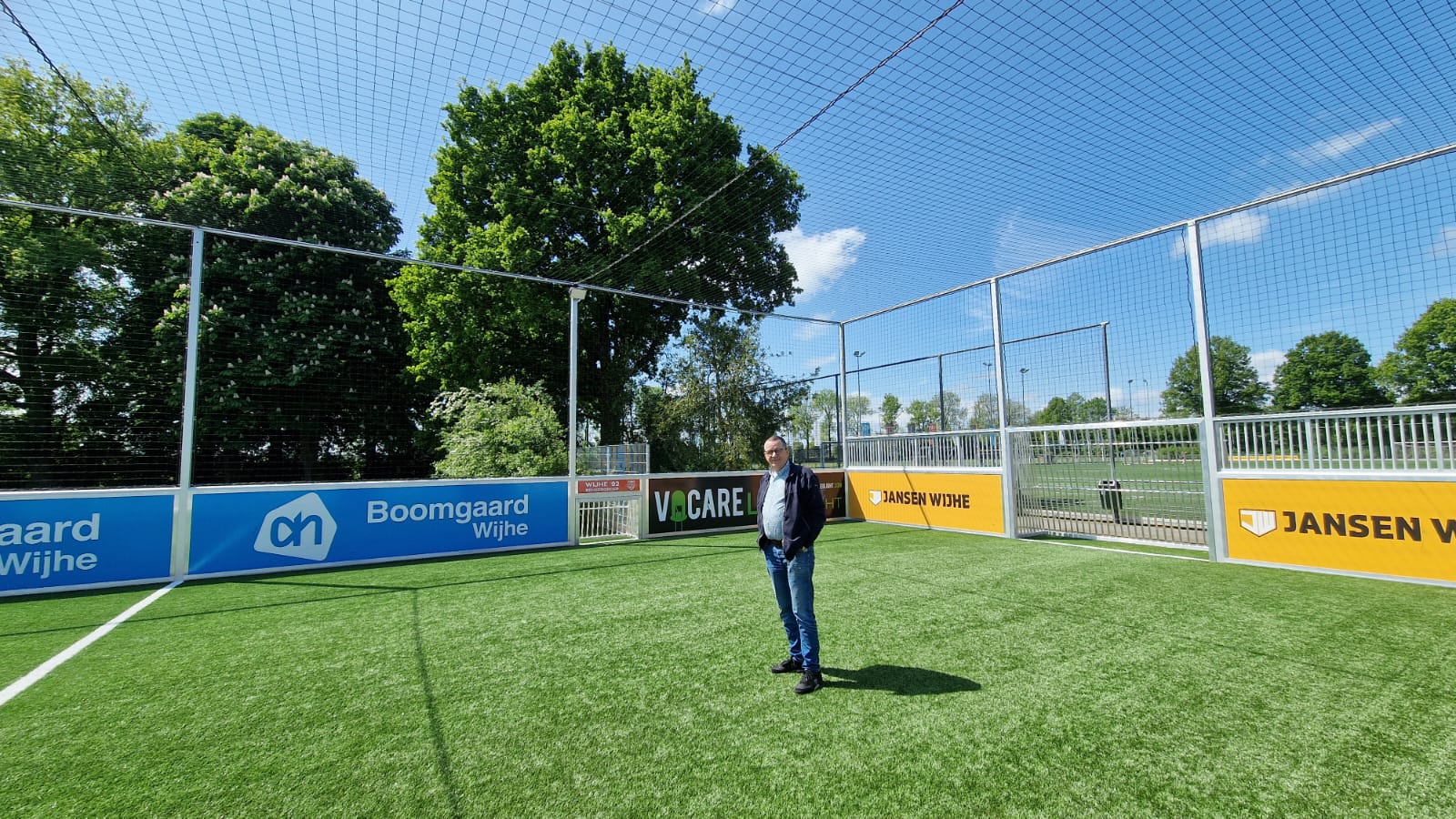 pannavoetbal led verlichting sportveld