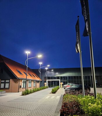 Site lighting Mudde Kok Automotive