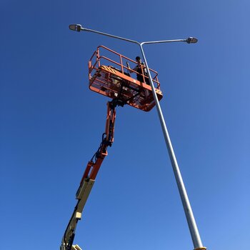 Outdoor LED perimeter lighting KUHN Geldrop