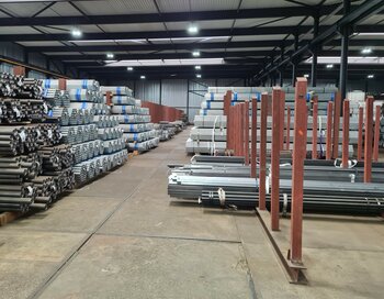 High bay LED lighting in steel plant