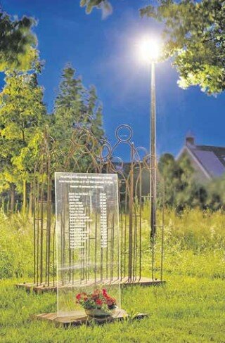 Beleuchtendes Denkmal Vloerzeilfabriek Wijhe