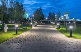 ROSA Karin 900mm 16W runder Pollerpfahl mit LED-Beleuchtung Park & Parkplatz ROSA Karin 900mm 16W runder Pollerpfahl mit LED-Beleuchtung Park & Parkplatz