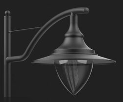 ROSA OW 2 LED 96W > 144W LED-Leuchte für Straßen- und Parkbeleuchtung