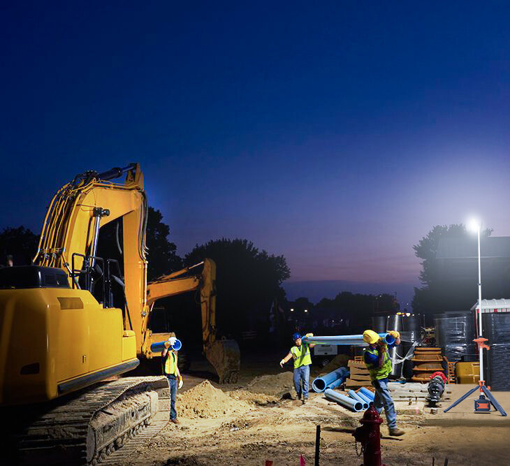 Mobile LED‑Beleuchtung für temporäre und netzunabhängige Anwendungen